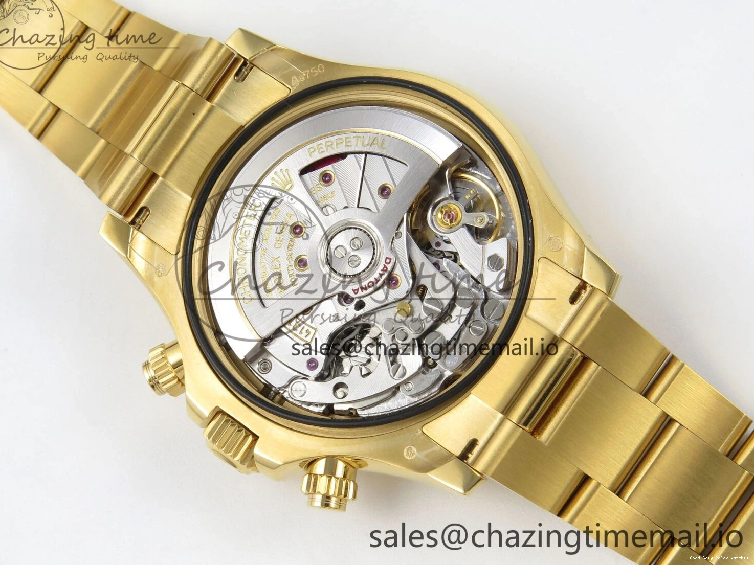 AAA Replica Watches Edition 126508 (Gain Casual Best SH4131 1:1 Weight) 305 Crystal On Dial Bracelet V6 Markers YG YG QF Daytona YG 1219